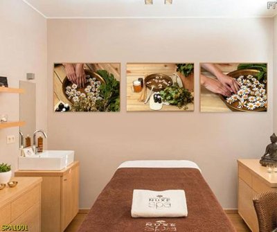 File gốc Tranh trang trí Spa SPA1001 (in tráng gương) nghệ thuật