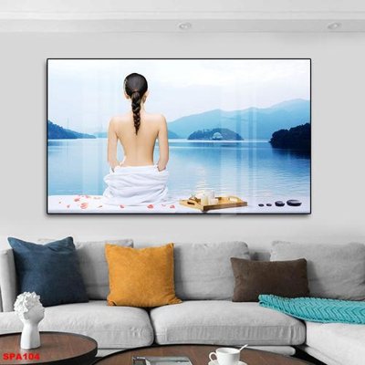 File tranh gốc File tranh trang trí spa SPA104 (bản quyền) độc đáo
