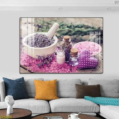 File gốc Tranh trang trí Spa SPA1098 (in lụa) tranh phong thủy