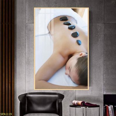 File gốc in tráng gương Tranh trang trí Spa SPA1119 chi tiết