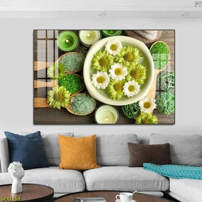 Hình ảnh file gốc Tranh trang trí Spa SPA1154 cho in UV