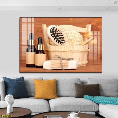 File gốc Tranh trang trí Spa SPA1203 (ảnh rõ nét) để in