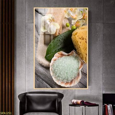 File tranh gốc Tranh trang trí Spa SPA1251 (bản quyền) file PSD