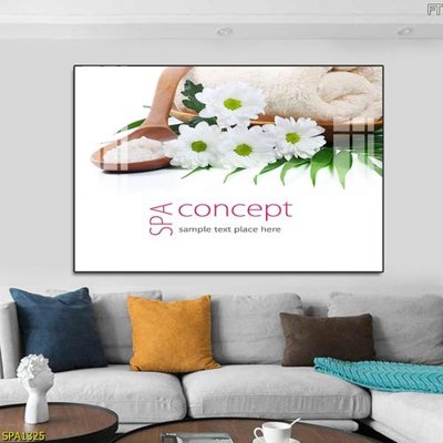 File tranh Tranh trang trí Spa SPA1325 (bản gốc) in lụa dán tường