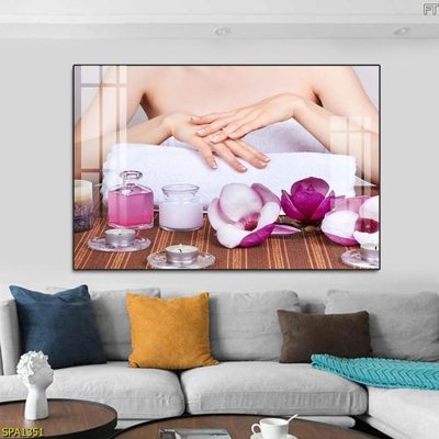 File tranh quảng cáo Tranh trang trí Spa SPA1351 (file gốc) chuyên nghiệp