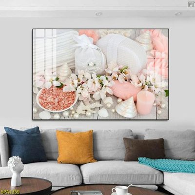File tranh Tranh trang trí Spa SPA1359 (bản gốc) in lụa 3D