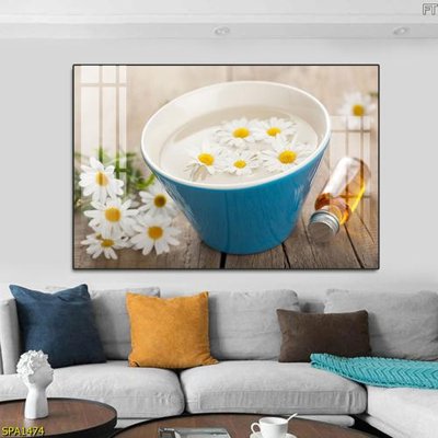 File in lụa Tranh trang trí Spa SPA1474 (phong cảnh) Tranh trang trí Spa SPA1474