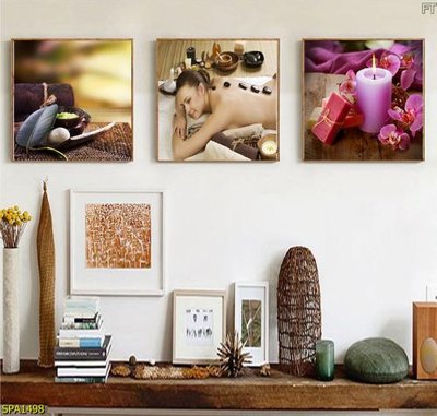 File gốc in mica Tranh trang trí Spa SPA1498 chất lượng