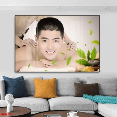 File ảnh File tranh trang trí spa SPA15 (gốc) in backdrop sự kiện