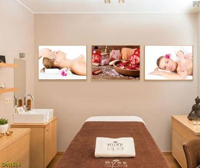 File tranh Tranh trang trí Spa SPA1514 (bản gốc) in lụa 3D