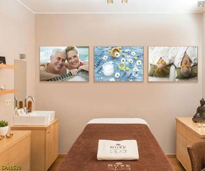 File gốc Tranh trang trí Spa SPA1530 (in 3D) nghệ thuật