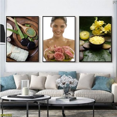 Download file gốc Tranh trang trí Spa SPA1593 (in lụa) tranh 3D