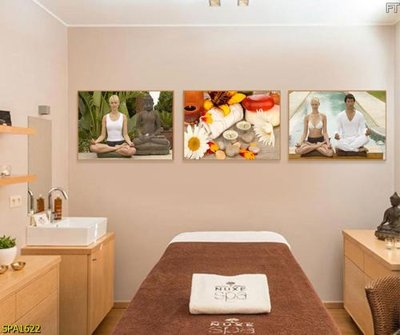 File gốc Tranh trang trí Spa SPA1622 (vector) cho in ấn
