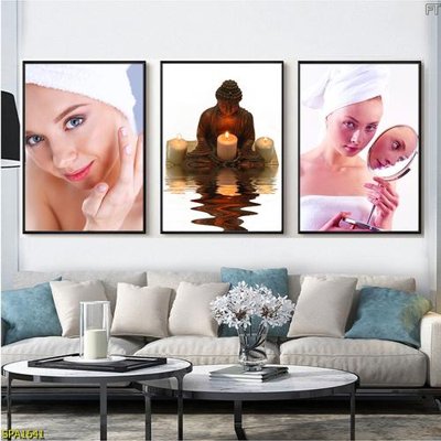 File gốc in tráng gương Tranh trang trí Spa SPA1641 chi tiết