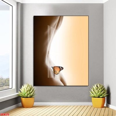 File in lụa File tranh trang trí spa SPA175 (phong cảnh) File tranh trang trí spa SPA175