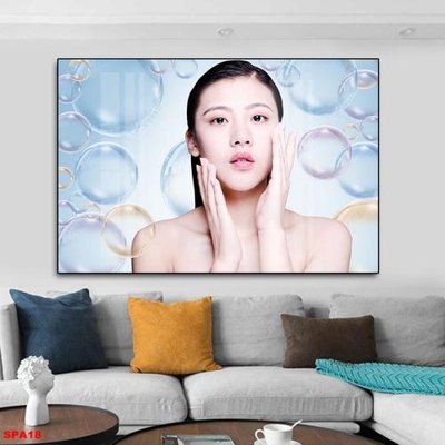 File in mica File tranh trang trí spa SPA18 (bản gốc) siêu trong