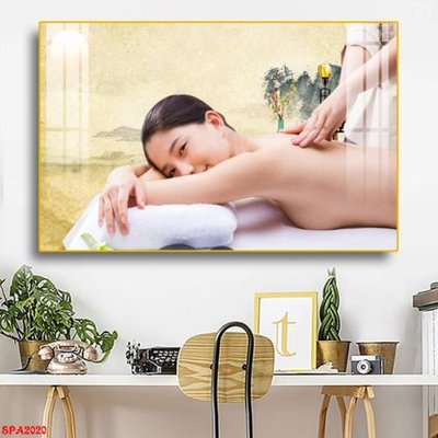 Tải file gốc Tranh trang trí Spa SPA2020 (bản PSD) chỉnh sửa được
