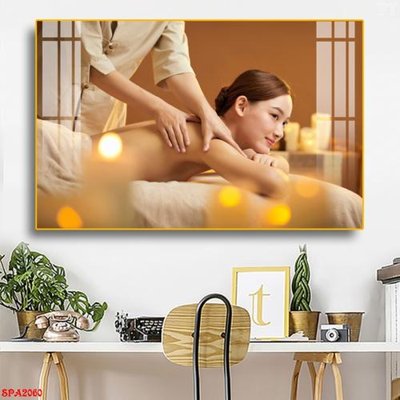 File PSD Tranh trang trí Spa SPA2060 (bản gốc) cho nhà in