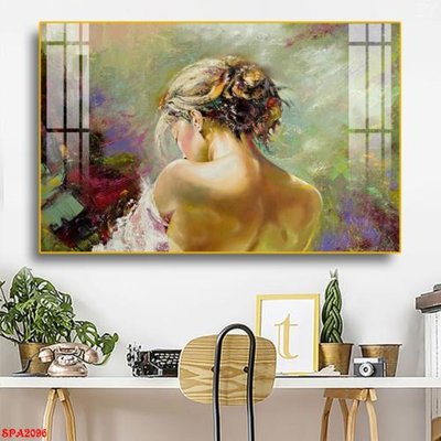 Ảnh mô tả file gốc in mica Tranh trang trí Spa SPA2096