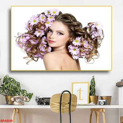 File gốc Tranh trang trí Spa SPA2149 (in ấn) màu sắc trung thực