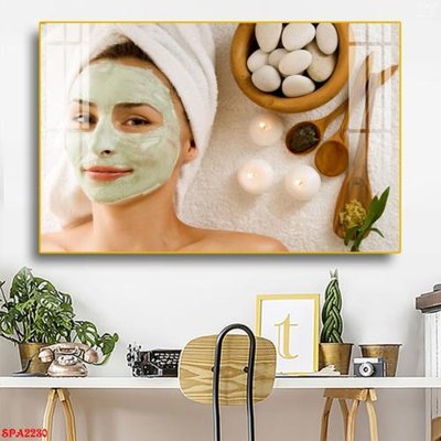 File tranh gốc Tranh trang trí Spa SPA2230 chủ đề hiện đại