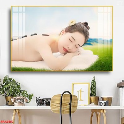 File gốc Tranh trang trí Spa SPA2260 (phiên bản chuẩn) để in ấn