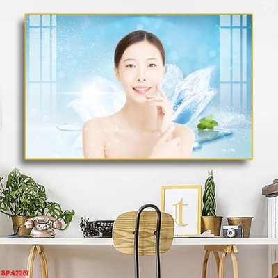 File tranh Tranh trang trí Spa SPA2267 (bản gốc) treo quán cafe