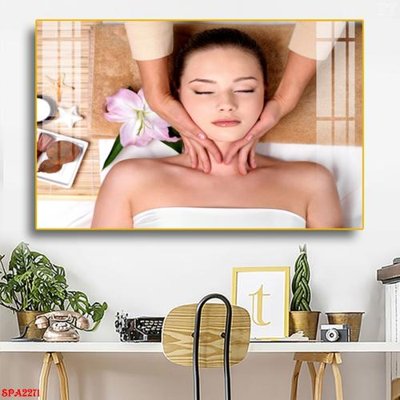 File gốc Tranh trang trí Spa SPA2271 (in lụa) cao cấp