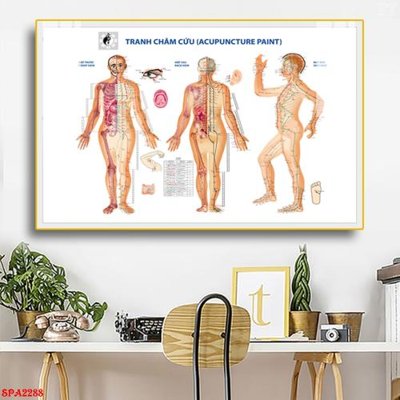 File in mica Tranh trang trí Spa SPA2288 (ảnh gốc) đẹp