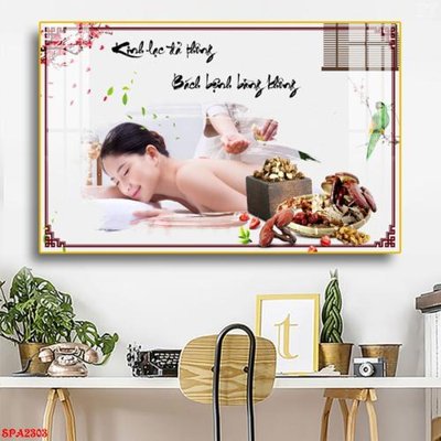 Tải về file gốc Tranh trang trí Spa SPA2303 (dùng cho in quảng cáo)