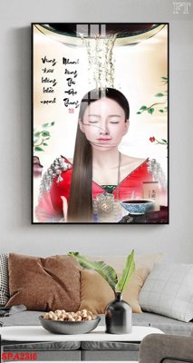 File gốc Tranh trang trí Spa SPA2316 (ảnh chi tiết) để in lụa