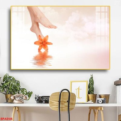 File gốc Tranh trang trí Spa SPA2418 (PNG) nền trong suốt