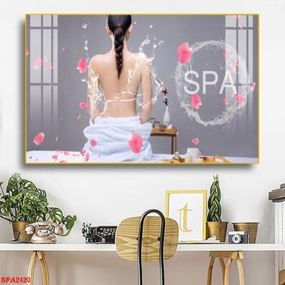 File in ấn Tranh trang trí Spa SPA2420 (bản gốc) cao cấp