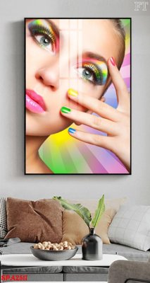 File gốc in tráng gương Tranh trang trí Spa SPA2517 chi tiết