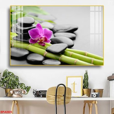 Hình ảnh file gốc Tranh trang trí Spa SPA2524 cho in UV