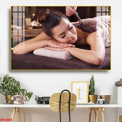 Hình ảnh file gốc in trần nhà Tranh trang trí Spa SPA2615