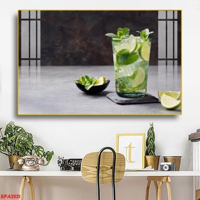 Ảnh gốc Tranh trang trí Spa SPA2621 (nét căng) in mica