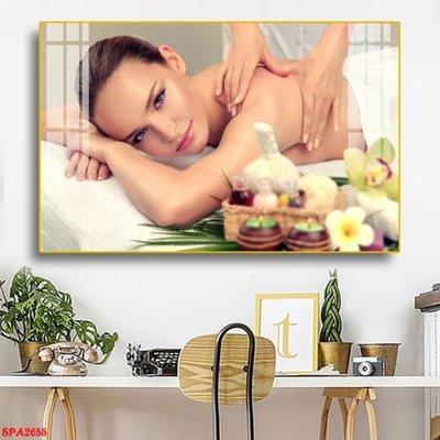 Download file Tranh trang trí Spa SPA2655 (gốc) cho xưởng in