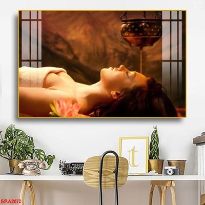 File ảnh gốc Tranh trang trí Spa SPA2670 không vỡ nét