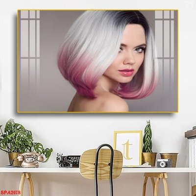 File in trần Tranh trang trí Spa SPA2678 (bản gốc) mây trời