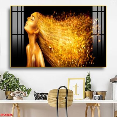 File in lụa Tranh trang trí Spa SPA2688 (tân cổ điển) Tranh trang trí Spa SPA2688