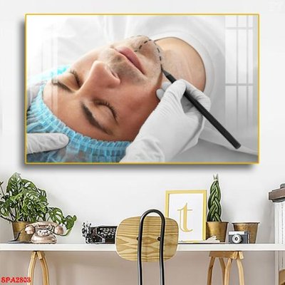 File ảnh Tranh trang trí Spa SPA2803 (gốc) in decal dán tường