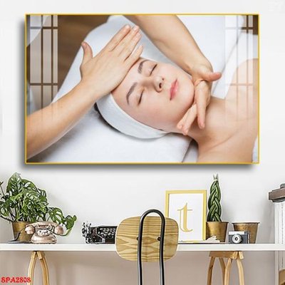 Download file Tranh trang trí Spa SPA2808 (gốc) in mica đèn LED