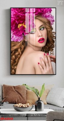 File tranh in trần 3D Tranh trang trí Spa SPA2849 (ảnh gốc)