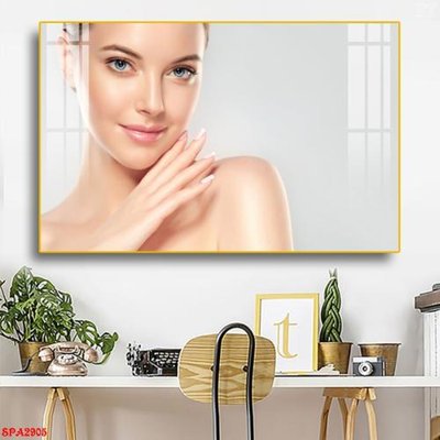 Download file Tranh trang trí Spa SPA2905 (gốc) in mica đèn LED