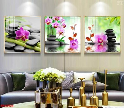 Download file gốc Tranh trang trí Spa SPA2923 (in mica) trong suốt