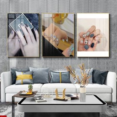 Tệp tin gốc File tranh nail , tranh trang trí quán nail móng SPA3005 (dùng cho in ấn) chuyên nghiệp