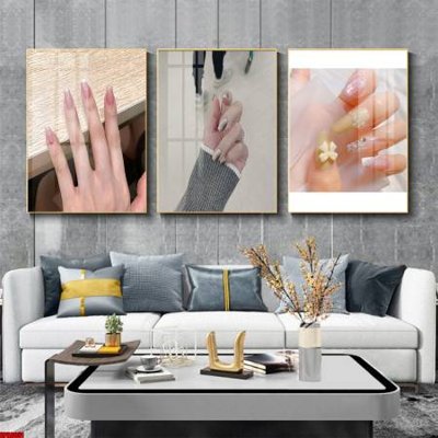 File tranh gốc File tranh nail , tranh trang trí quán nail móng SPA3051 (bản quyền) Filetranh.com