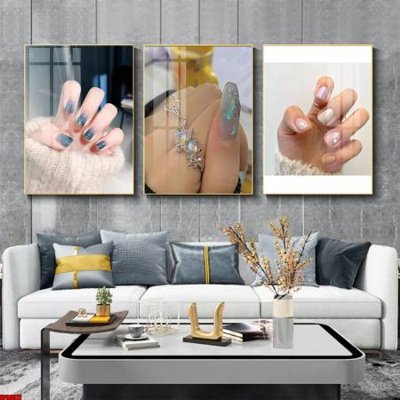 Tải file File tranh nail , tranh trang trí quán nail móng SPA3072 (ảnh gốc) in gạch men