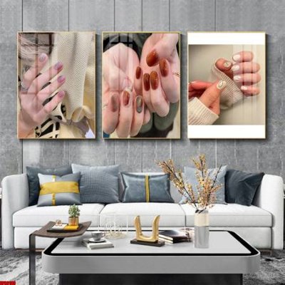 Download file ảnh gốc File tranh nail , tranh trang trí quán nail móng SPA3109 để in ấn